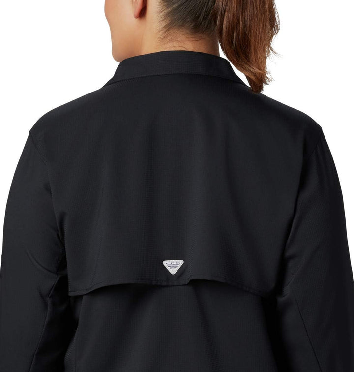 Columbia Damen Women’s PFG Tamiami™ Ii Long Sleeve Shirt Tamiami II Langarmshirt (1er Pack) 3X Schwa