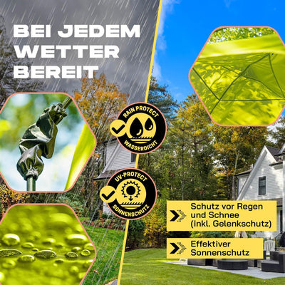 Lumaland Outdoor Pop Up Pavillon Gartenzelt Camping Partyzelt Zelt robust wasserdicht