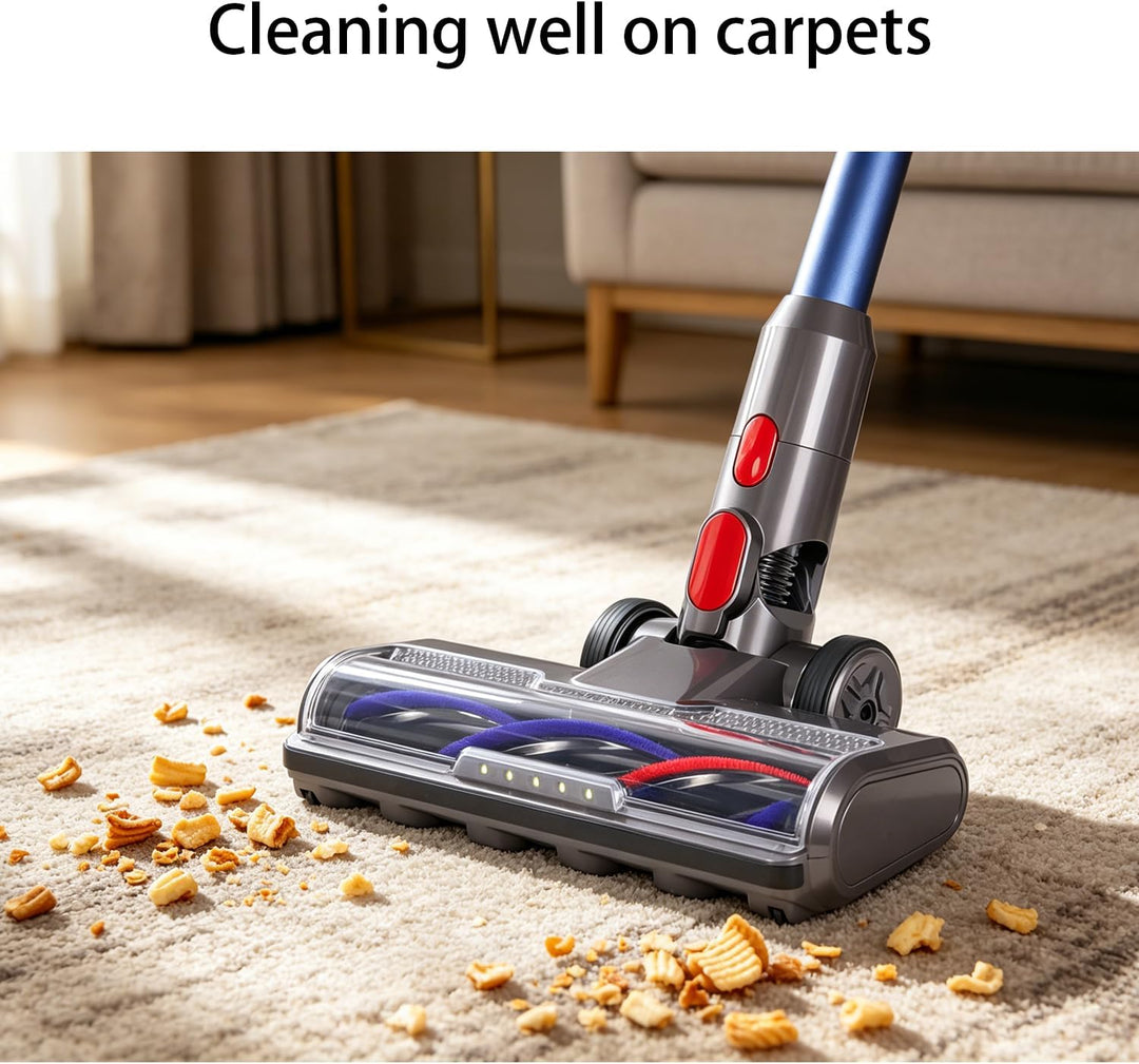 Bürste für Dyson Staubsauger V7 V8 V10 V11 V15 Ersatzteil Motorisierte Bodendüse Starke Saugkraft 15