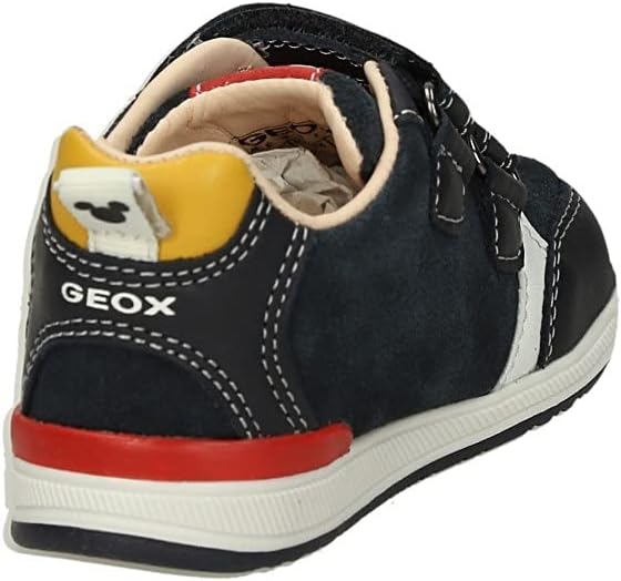 Geox Jungen B Rishon Boy B Erste Schritte 19 EU Navy White, 19 EU Navy White
