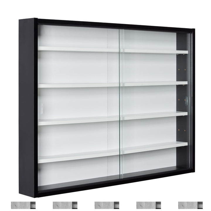 Inter Link - Sammlervitrine - Hängevitrine - Wandregal - Glasvitrine - Wandvitrine - Hängeregal - Sc
