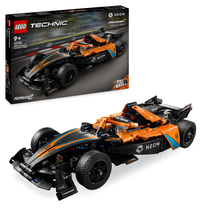 LEGO Technic NEOM McLaren Formula E Race Car, Rennwagen Spielzeug für Kinder ab 9 Jahren, Jungen und