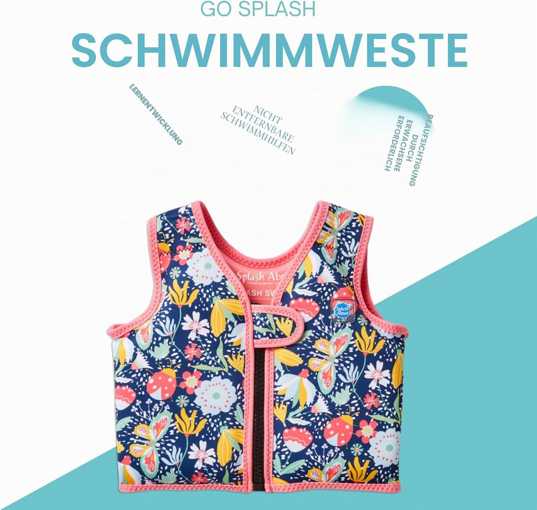 Splash About Go Splash Schwimmweste Ladybird 2-4 Jahre, Ladybird 2-4 Jahre