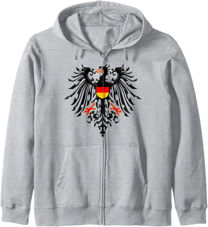 Deutschland Adler Flagge - Deutscher Adler Kapuzenjacke