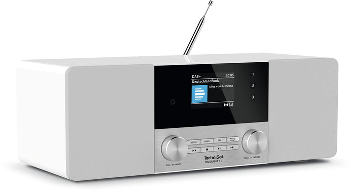 TechniSat DIGITRADIO 4 C - Stereo Digital-Radio (DAB+, UKW, Farbdisplay, Bluetooth-Audiostreaming, K