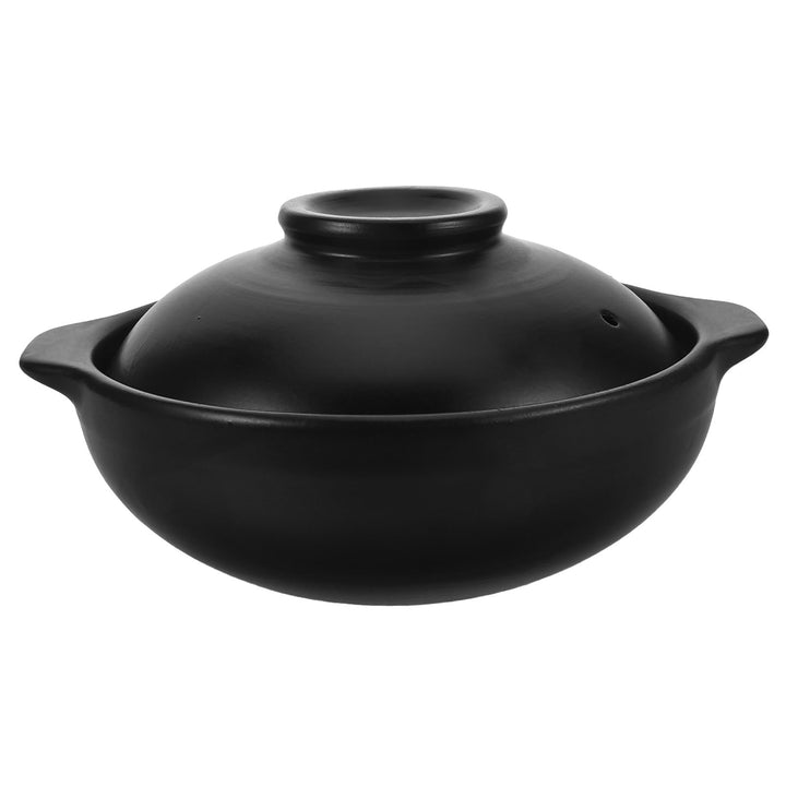 MAGICLULU Tontopf Zum Kochen Mit Deckel Terrakotta-Auflaufform Für Koreanisches Tonkochtopf Für Reis