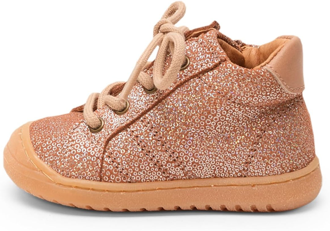 Bisgaard Unisex Kinder Thor Z First Walker Shoe 19 EU Sparkly Rose, 19 EU Sparkly Rose