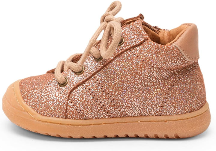 Bisgaard Unisex Kinder Thor Z First Walker Shoe 19 EU Sparkly Rose, 19 EU Sparkly Rose