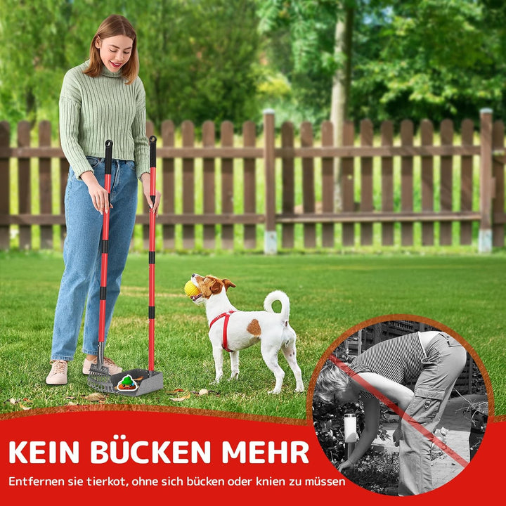Ormalla Hundekotschaufel, Hundekotsammler Aus Edelstahl Für Grosse, Mittelgrosse Und Kleine Hunde, A