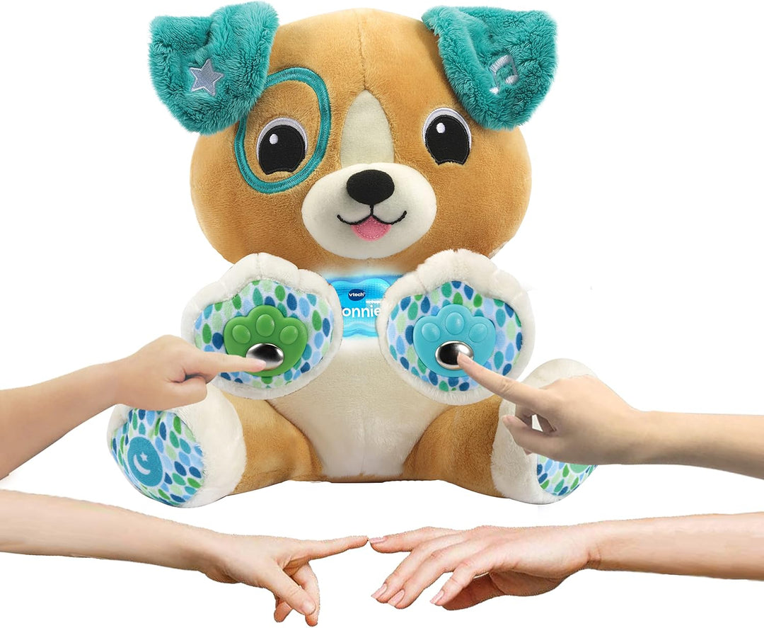 VTech Baby Magische-Pfoten-Hündchen – Personalisierbares, sprechendes Plüschtier mit magischen Musik