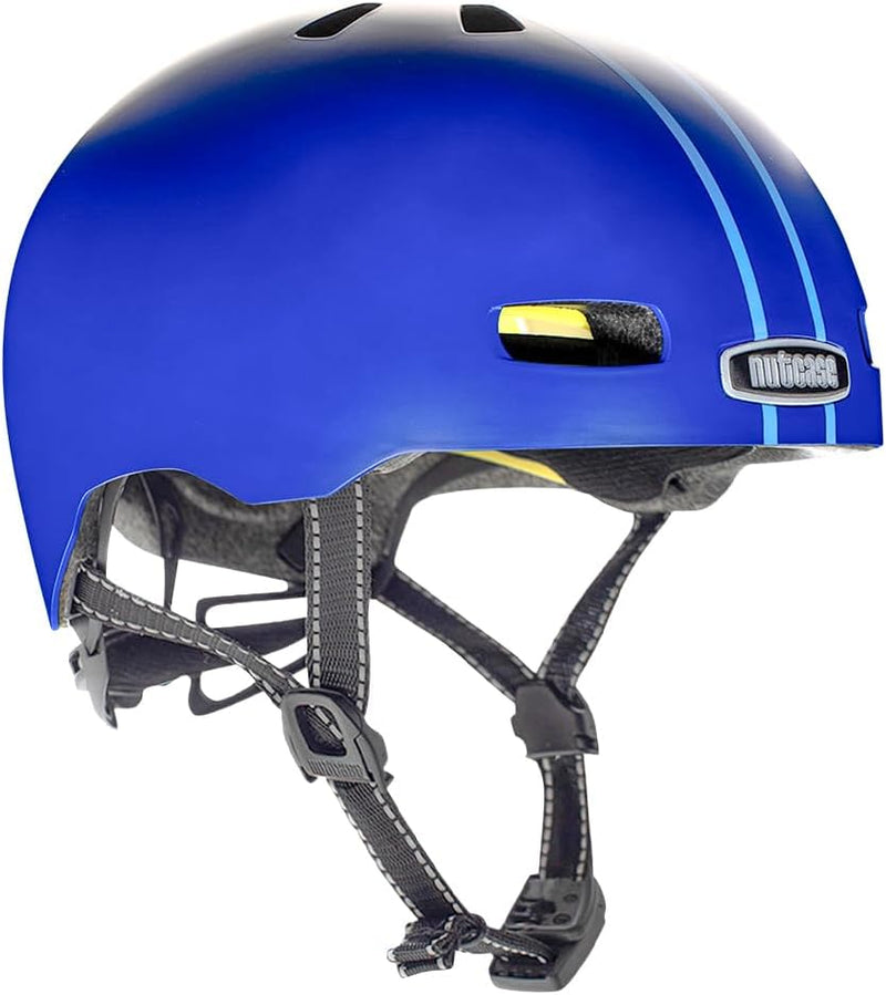 Nutcase Street MIPS Helm blau, L