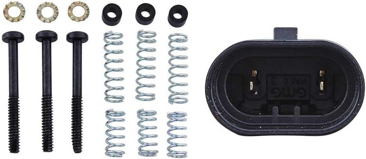 HELLA - DE/symmetrisch/Halogen-Hauptscheinwerfer - Modul 60 - 12V - rund - Einbau - Lichtscheibenfar