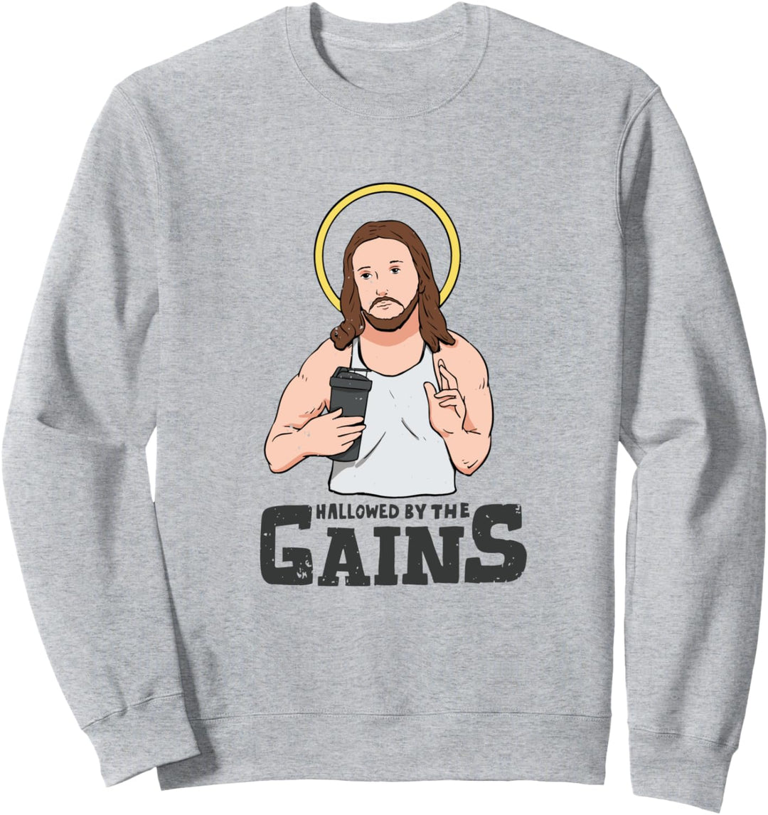 Geheiligt von den Gewinnen Design for God Believer Athlet Sweatshirt