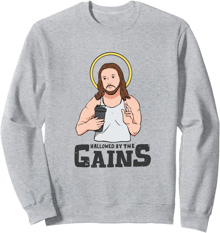 Geheiligt von den Gewinnen Design for God Believer Athlet Sweatshirt