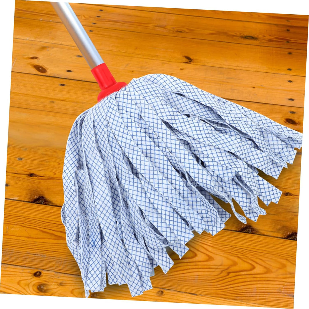 2 Stück Mop Ersatzkopf aus Saugfähigem Vliesstoff Waschbar und Wiederverwendbar Robustes Reinigungst