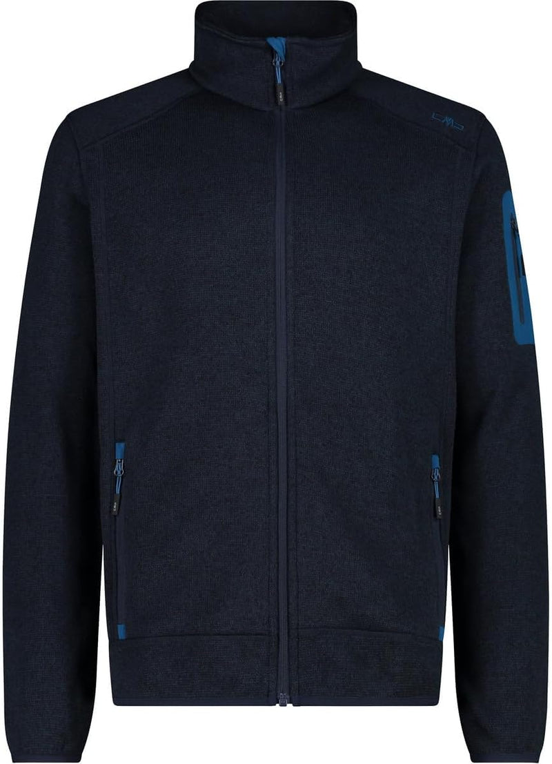 CMP Herren Herrenjacke fleecejacke 52 B.Blau-Benzin, 52 B.Blau-Benzin