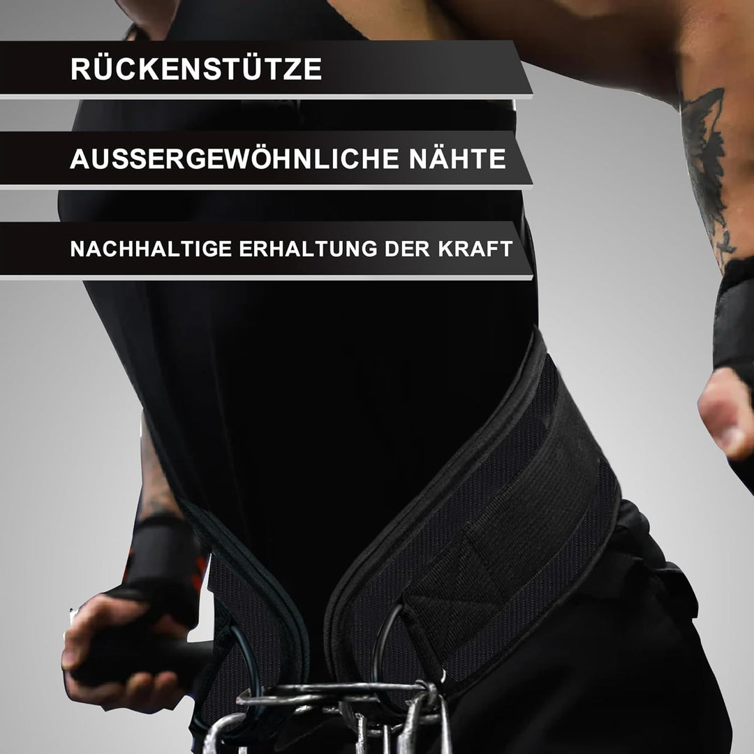 BEAST RAGE Gewichthebergürtel, Leder, strapazierfähig, Fitnessstudio, Bodybuilding, Workout, Trainin