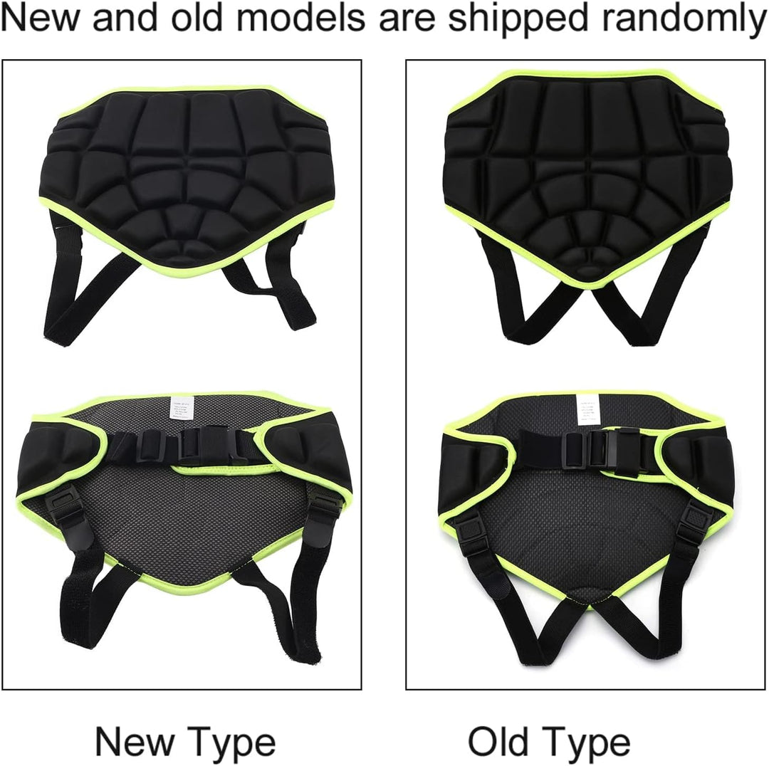 Alomejor Kinder Gepolsterte Hüfte 3D Gepolsterte Hüfte Schutzshorts Schutz Butt Pad Anti-Fall-Hose H