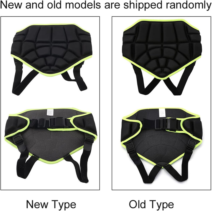 Alomejor Kinder Gepolsterte Hüfte 3D Gepolsterte Hüfte Schutzshorts Schutz Butt Pad Anti-Fall-Hose H