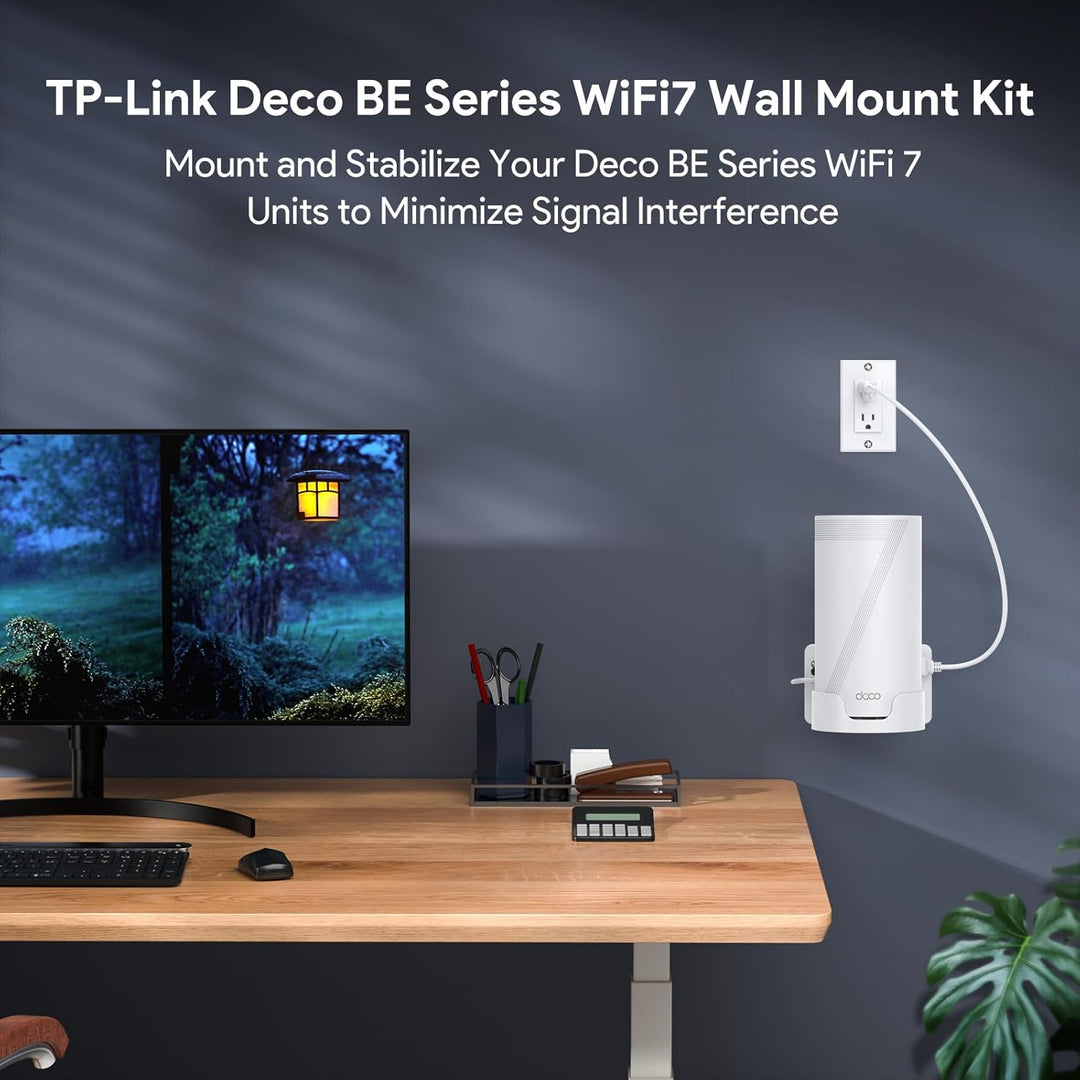 XLTTYWL Deco WiFi 7 Wandhalterung, Deco BE65-5G/BE75/BE85/BE95/BE17000/BE22000/BE33000 Router-Halter