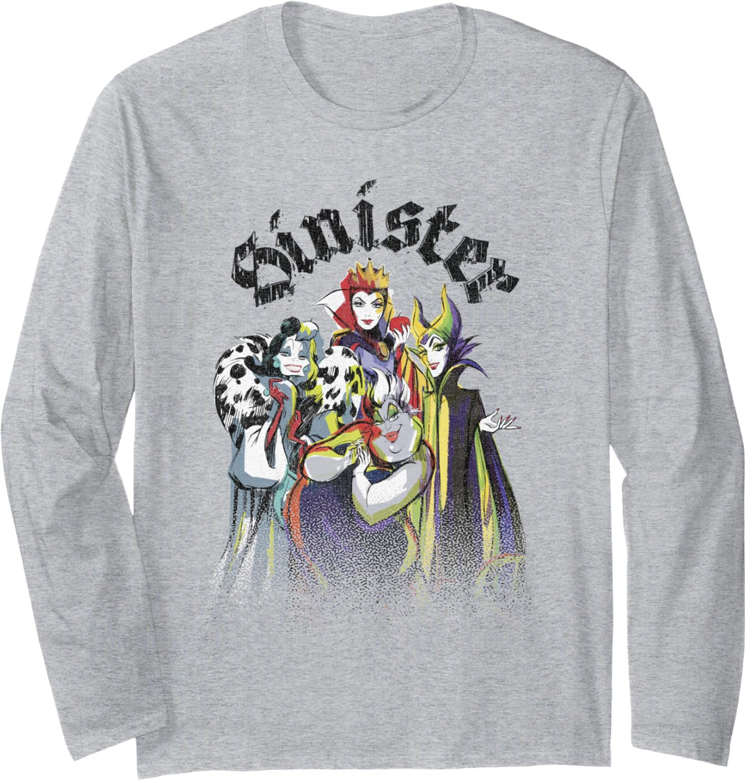 Disney Villains Sinister Group Langarmshirt