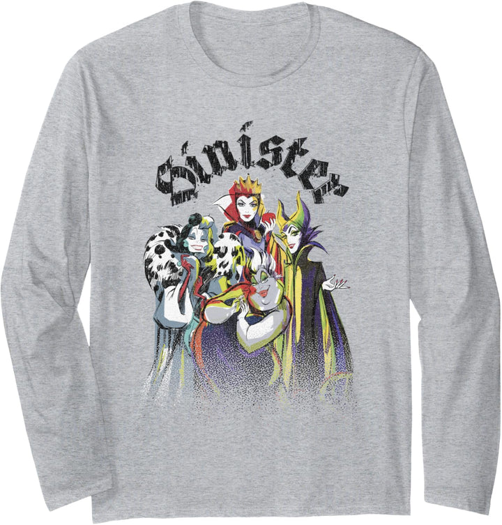 Disney Villains Sinister Group Langarmshirt