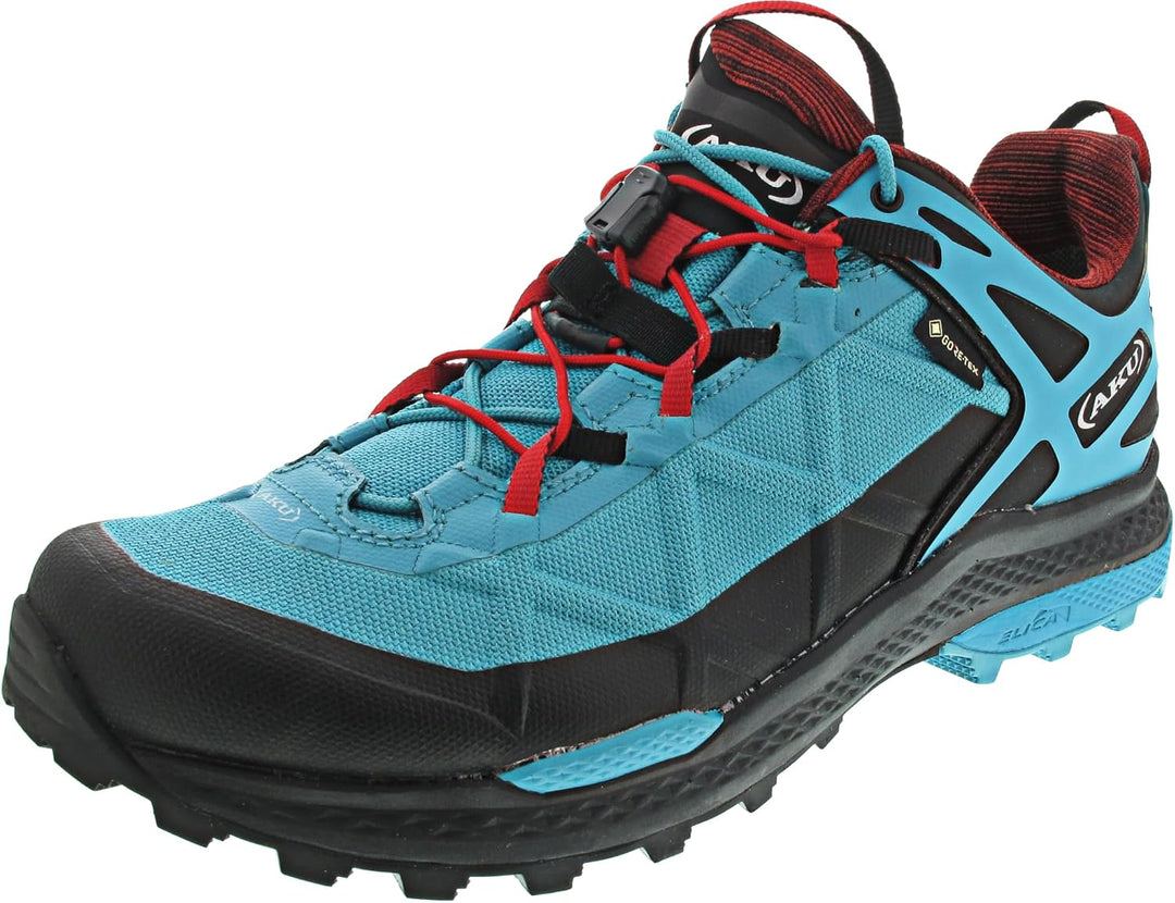 AKU Herren Rocket Dfs GtxSneaker 41.5 EU Blau Schwarz Turquoise Black, 41.5 EU Blau Schwarz Turquois