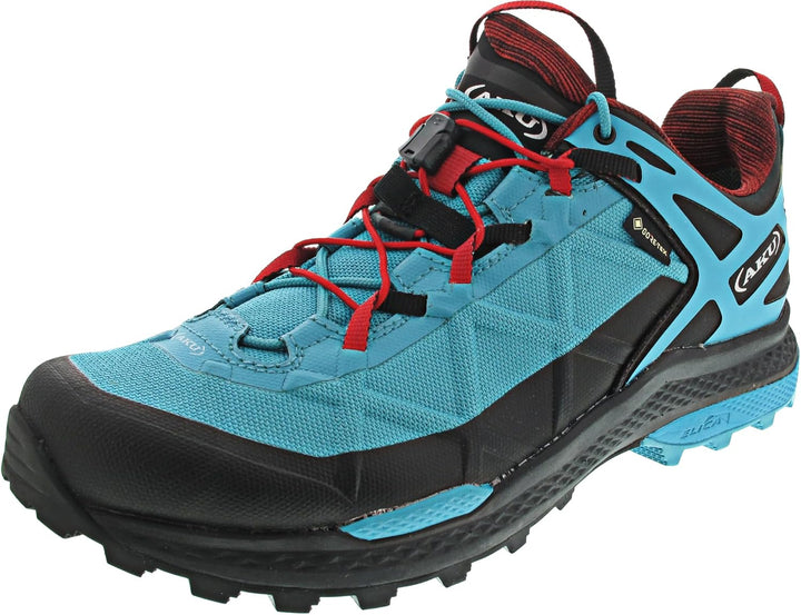 AKU Herren Rocket Dfs GtxSneaker 41.5 EU Blau Schwarz Turquoise Black, 41.5 EU Blau Schwarz Turquois