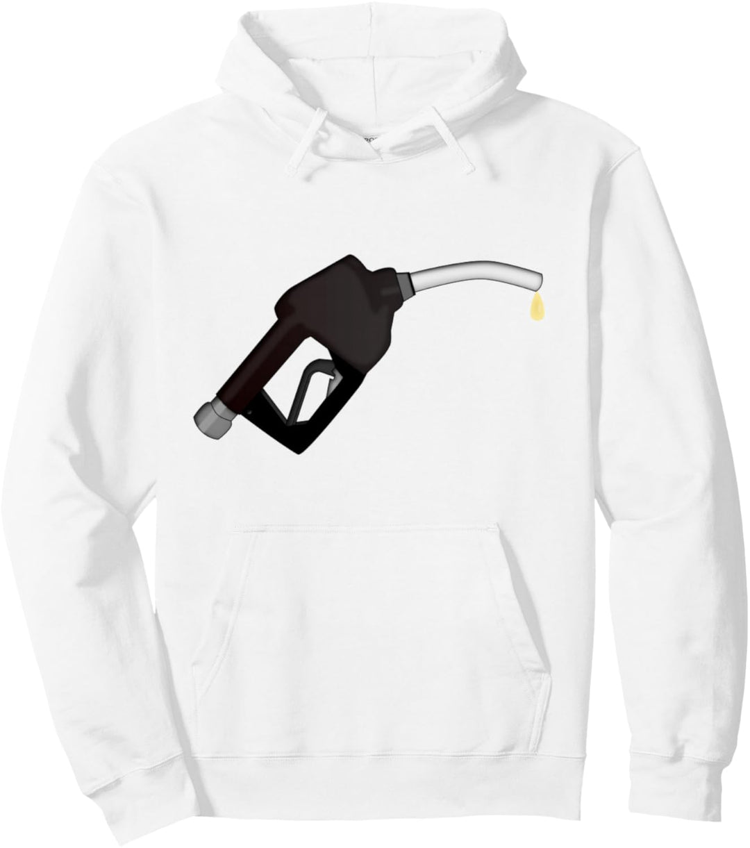 Tankstelle mit Gasdüse Pullover Hoodie