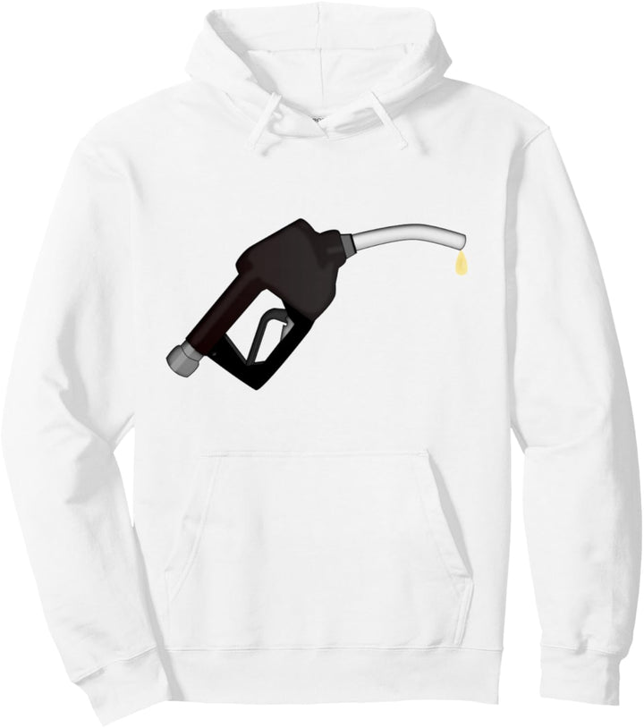 Tankstelle mit Gasdüse Pullover Hoodie