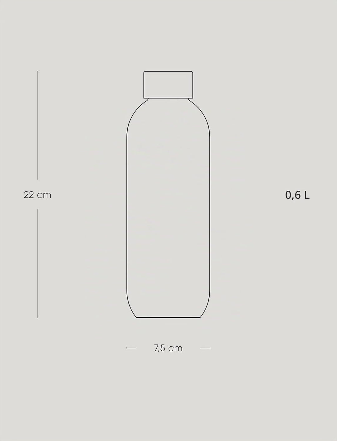 Stelton Thermosflasche Keep Cool | Thermo-Trinkflasche - Doppelwandige Isolierflasche - Moderner Des