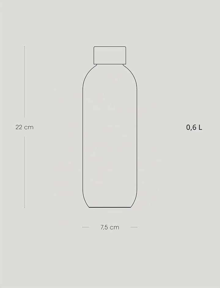 Stelton Thermosflasche Keep Cool | Thermo-Trinkflasche - Doppelwandige Isolierflasche - Moderner Des