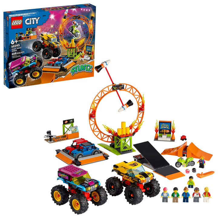 LEGO 60295 City Stuntz Stuntshow-Arena Standard Verpackung Single, Standard Verpackung Single