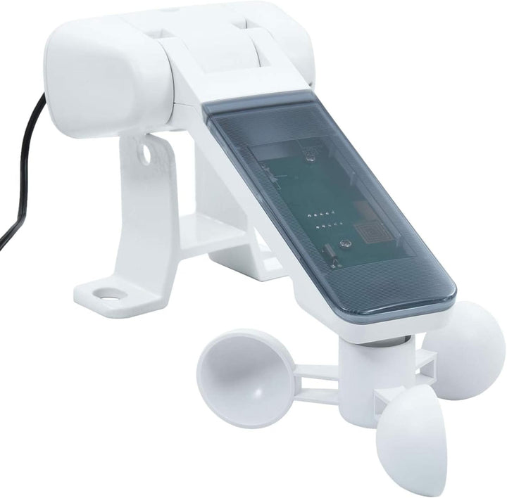 Festnight Markise Automatische Markise mit LED & Windsensor Gelenkarmmarkise Balkonmarkise Sonnensch