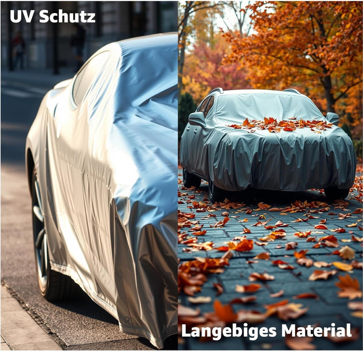 3X SUV Universal Autoplane Autoschutzhülle Vollgarage Auto Garage Abdeckung - Car Cover - Abdeckplan