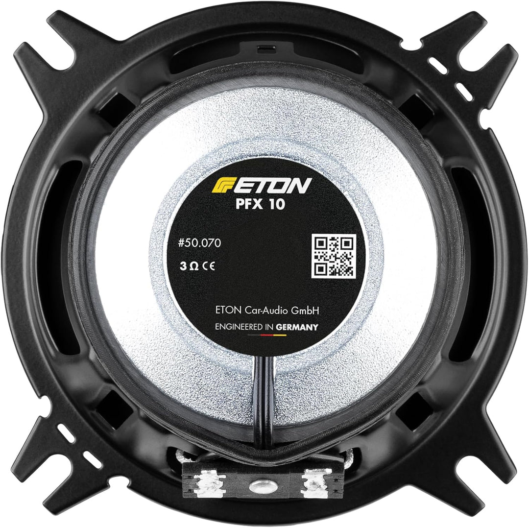ETON PFX 10 – Klangstarkes 10 cm / 4“ Koaxial System, Auto Lautsprecher für Front oder Heck, Soundsy
