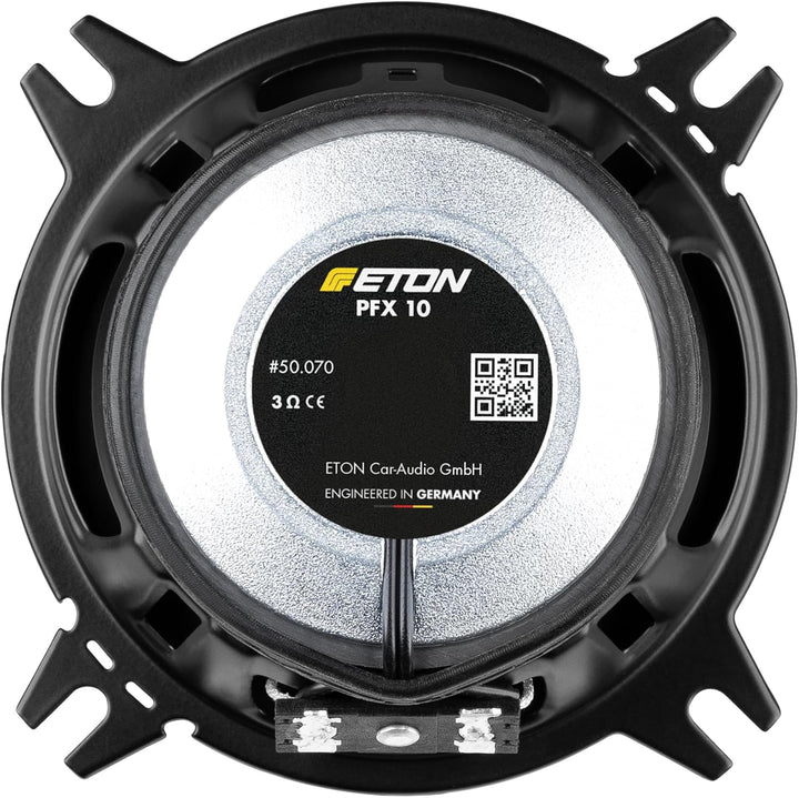 ETON PFX 10 – Klangstarkes 10 cm / 4“ Koaxial System, Auto Lautsprecher für Front oder Heck, Soundsy