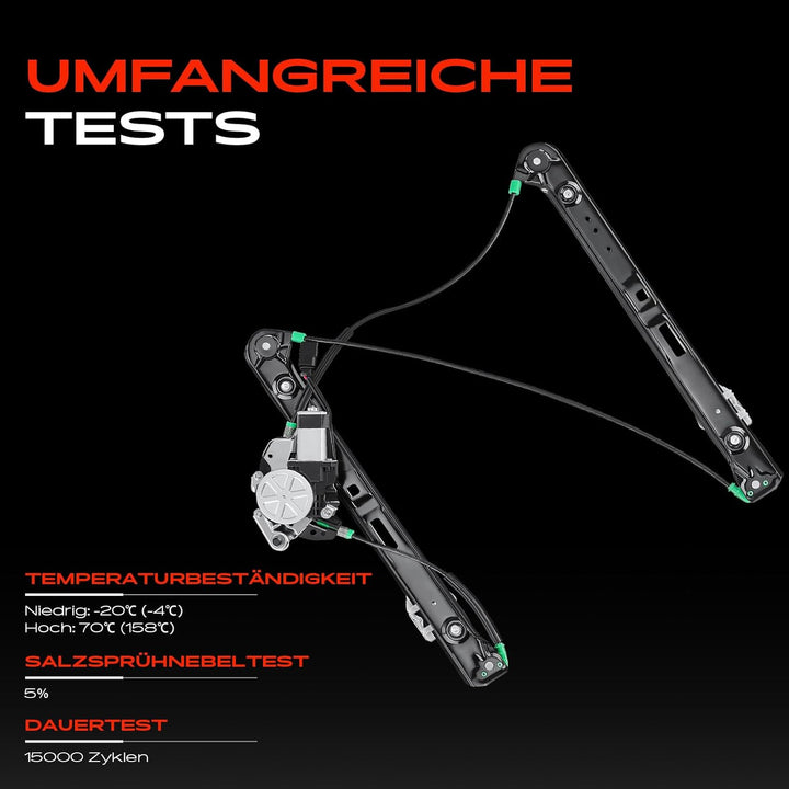 Frankberg Fensterheber Mit Motor Vorne Rechts Kompatibel mit 3er/3er Touring E46 Limousine Kombi 199