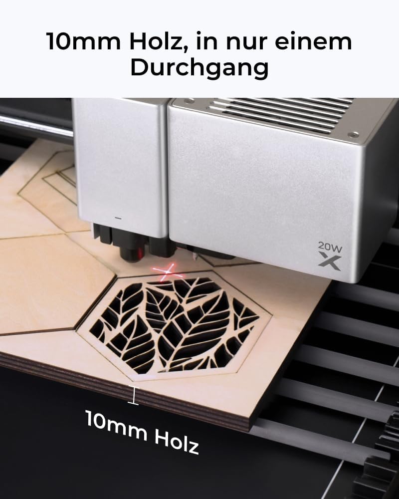 xTool 20W Laser-Modul für M1 Ultra Craft Machine, leistungsstarkes Laser-Schneidemodul, effizientes