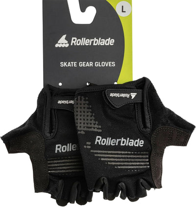 Rollerblade Unisex – Erwachsene Skate Gear Gloves Inliner Handschuhe XL Schwarz, XL Schwarz