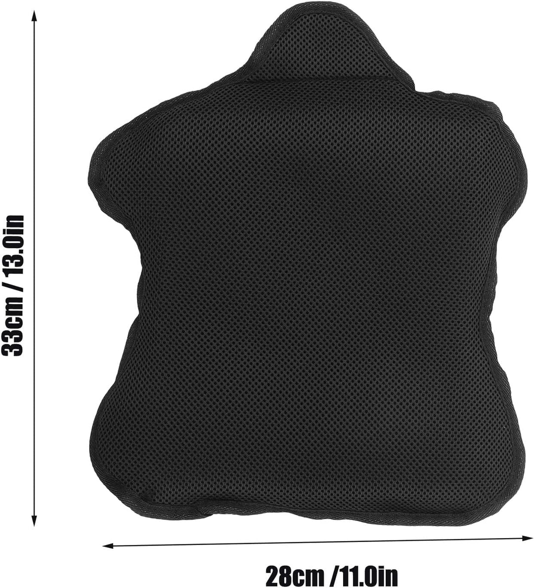 Motorrad-Gel-Sitzkissen, atmungsaktiv, stossdämpfend, Motorrad-Mesh-Sitzpolster, , bequem für Cruise