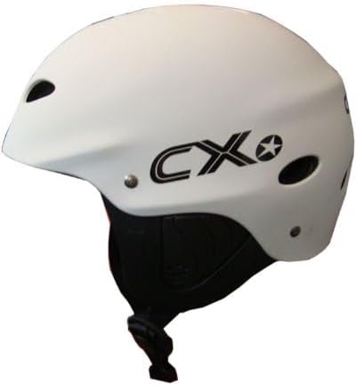 Concept X Kite + Surf Helm CX Pro Wassersporthelm in Carbon, Weiss, Schwarz, grün oder blau Weiss M,