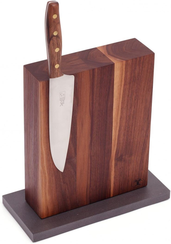 Blockwerk Magnetblock für 8 Messer, Nuss, anthrazit