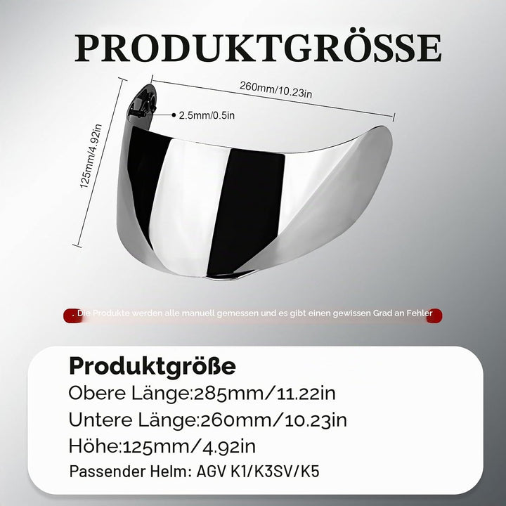 Helmet Visor Agv agv k1 visier, Helmlinsenvisier, Motorrad Windschutz Helmlinsenvisier Vollgesichtsa