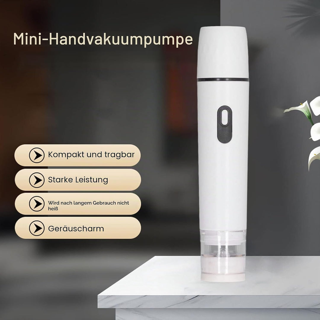 Vakuumiergerät, Lebensmittel-Vakuumpumpe, Kabellose Elektrische Luftpumpe, Wiederaufladbar, Lebensmi