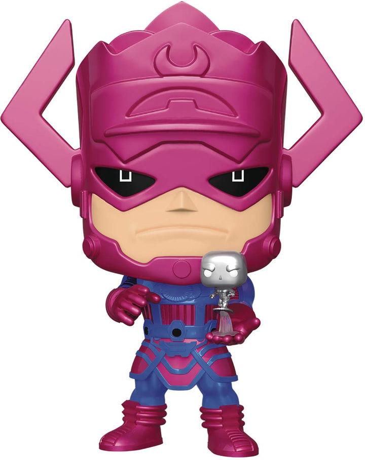 Funko - Pop Jumbo Marvel Galactus PX 25,4 cm Figur (Metallic-Version)