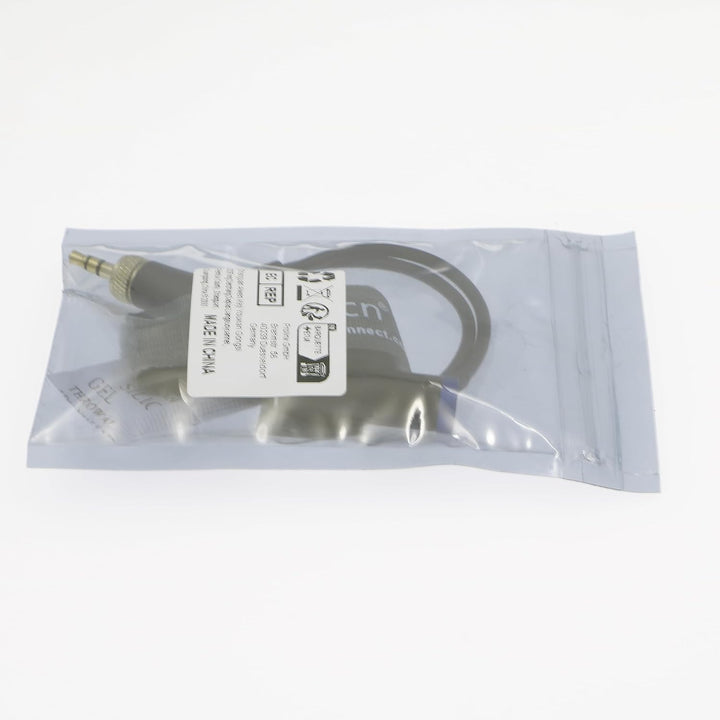 Uonecn Mini-XLR-3-Pin-Stecker auf Rechtwinklig Verriegelbares TRS-3,5-mm-Audiokabel mit Niedrigem Pr