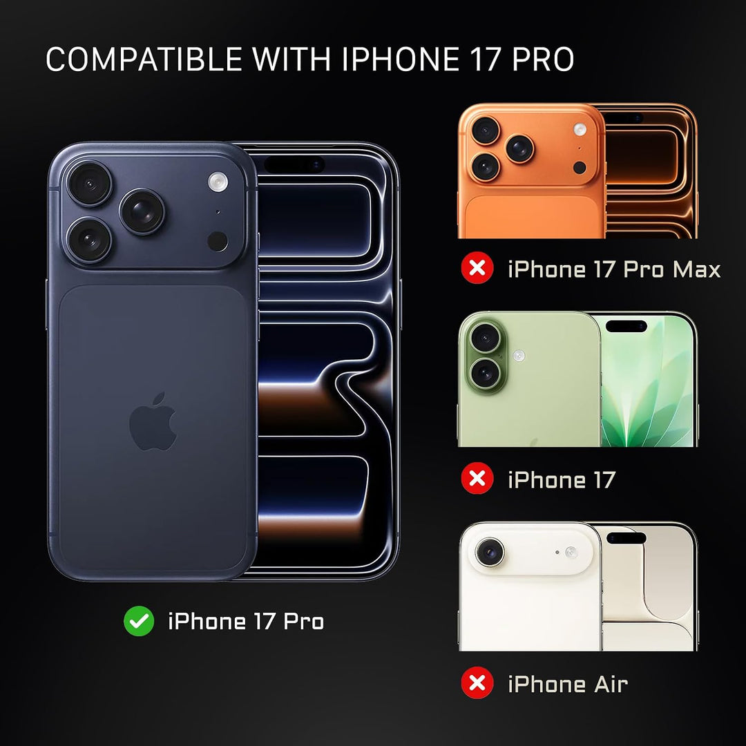 Tilta Khronos Ultimate Kit kompatibel mit iPhone 17 Pro – Space Grey | Focus PD Griff mit Akku | USB