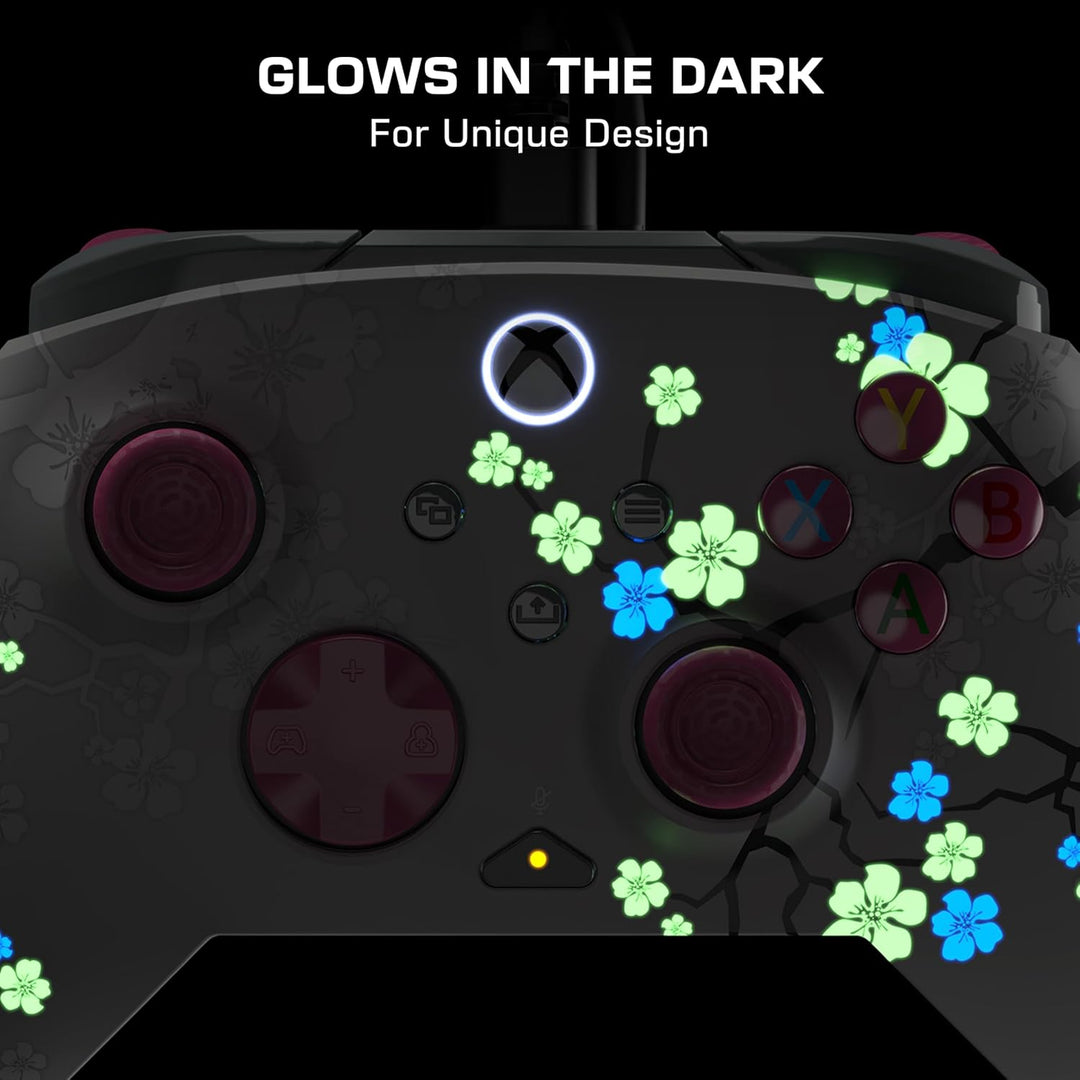 Turtle Beach Rematch Advanced Cherry Blossom Wired Gaming Controller Lizenziert für Xbox Series X, S