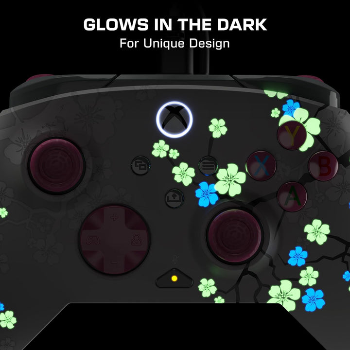 Turtle Beach Rematch Advanced Cherry Blossom Wired Gaming Controller Lizenziert für Xbox Series X, S